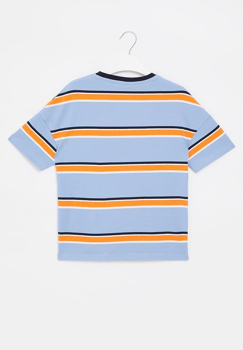 Rebel Republic - Boys stripe tee - multi