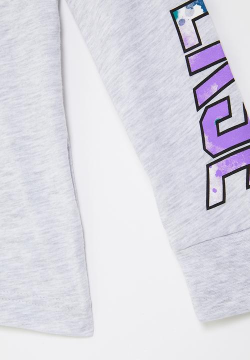 Converse - Cnvb sneaker box fill long sleeve - light grey