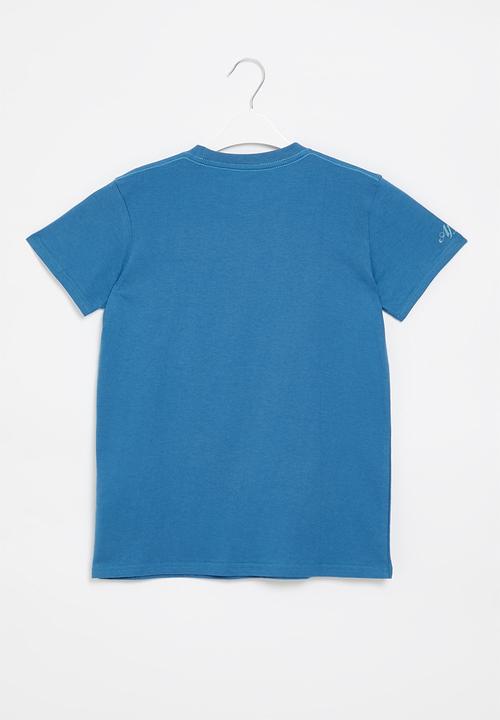 Quiksilver - Af breaks short sleeve tee - blue