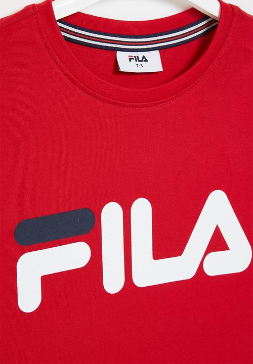 FILA - Deckle T-shirt - red