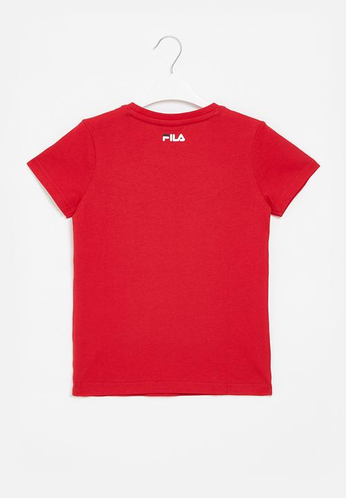 FILA - Deckle T-shirt - red