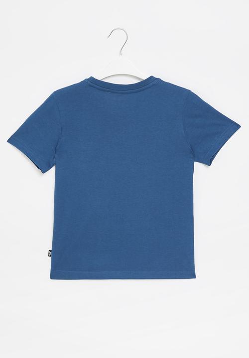 PUMA - Ess logo tee b - lake blue