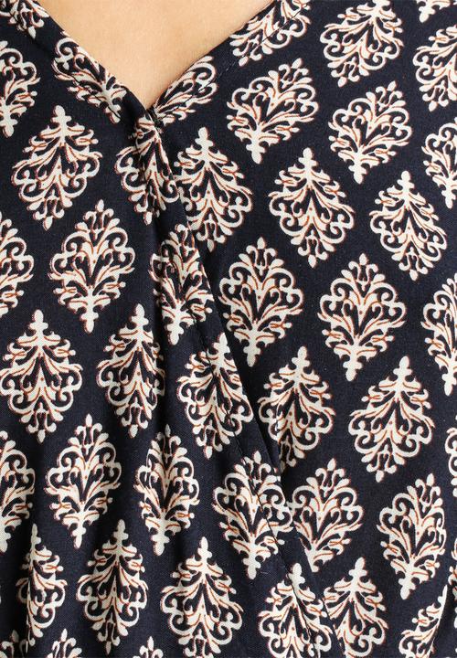 Glamorous - Border Print Playsuit