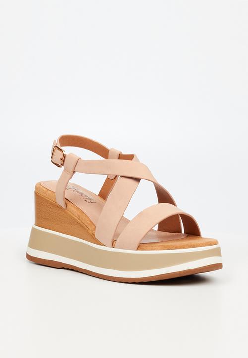 Butterfly Feet - Julie 2 wedge heel - pink