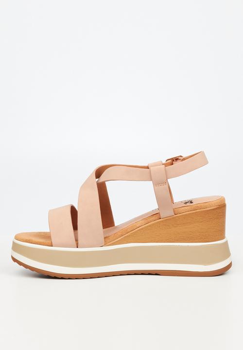 Butterfly Feet - Julie 2 wedge heel - pink