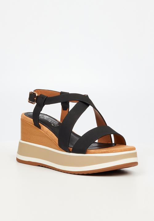Butterfly Feet - Julie 2 wedge heel - black