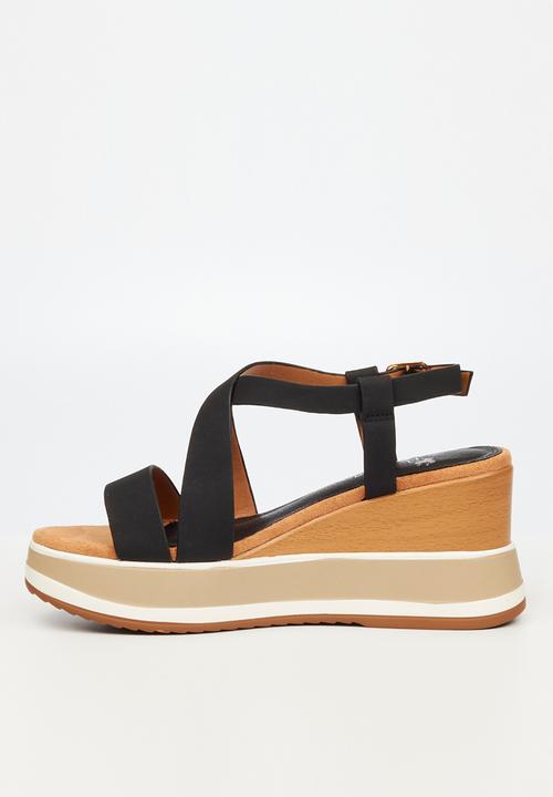 Butterfly Feet - Julie 2 wedge heel - black