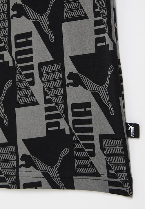 PUMA - Puma power aop tee b - puma black