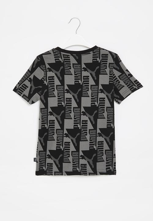 PUMA - Puma power aop tee b - puma black