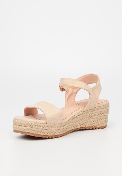 Butterfly Feet - Holly 2 flatform espadrille sandal - neutral