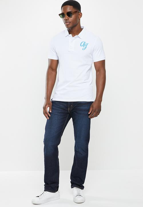 Aca Joe - Aca joe big logo - sustainable golfer - white
