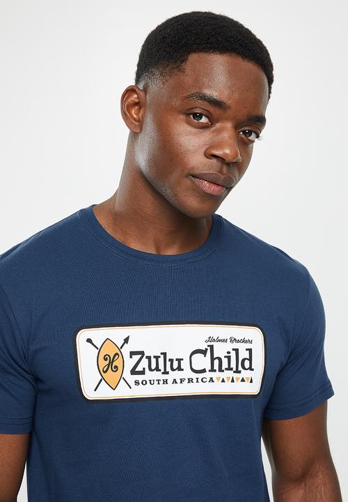 Holmes Bro's - Zulu child short sleeve tee - french navy