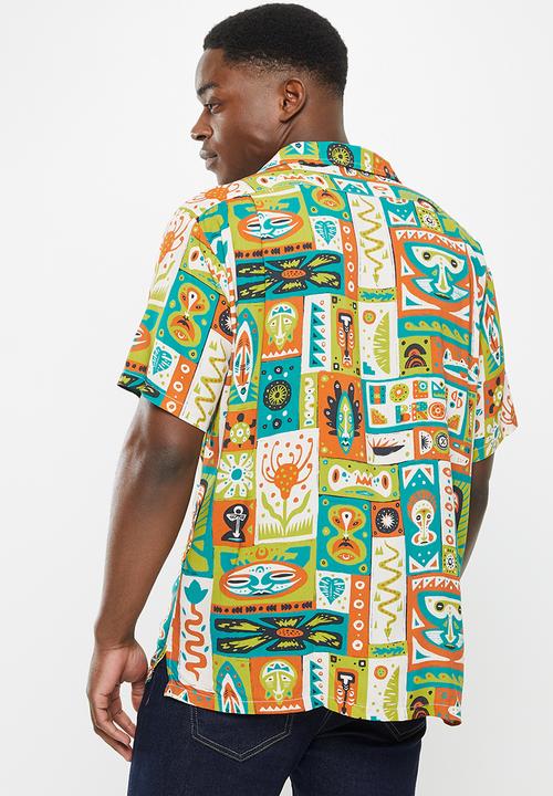 Holmes Bro's - Voodoo short sleeve shirt - rust