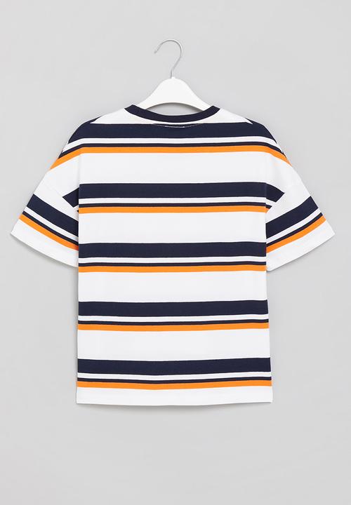 Rebel Republic - Boys stripe tee - multi