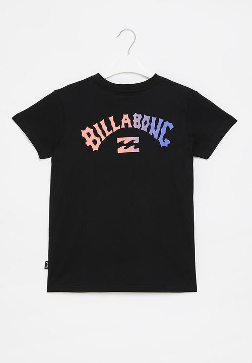 Billabong  - Arch fill short sleeve - black