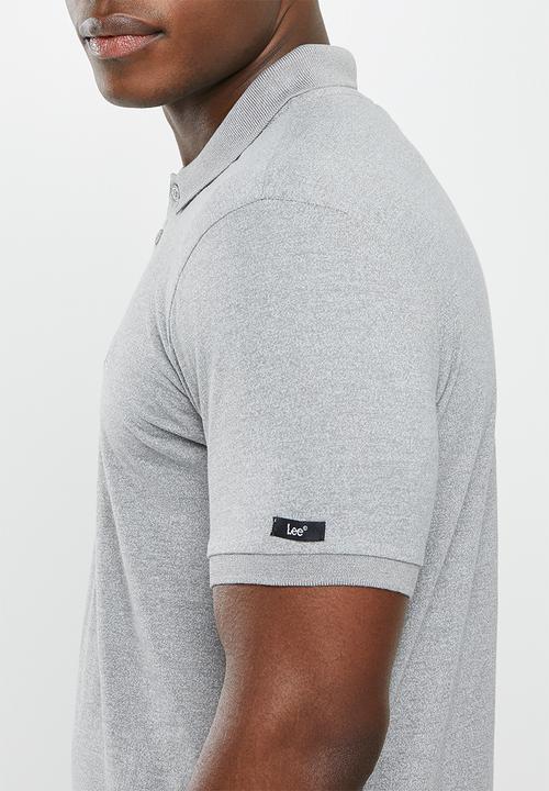 Lee  - Jaspe polo - grey 