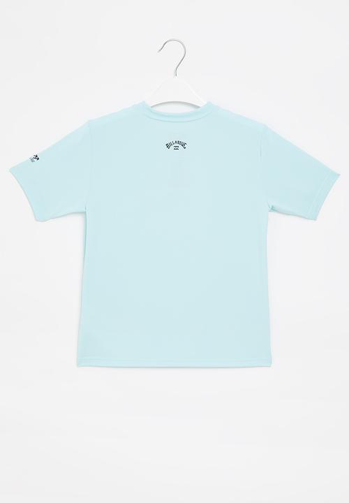 Billabong  - All day wave kids lf short sleeve - blue