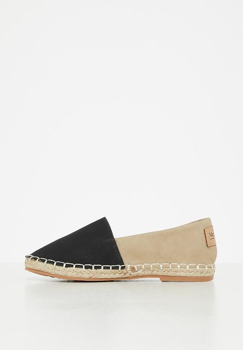Viabeach -  Espadrille - black & stone