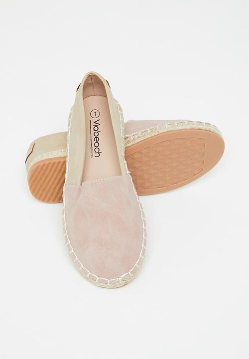 Viabeach - Espadrille - pink & stone