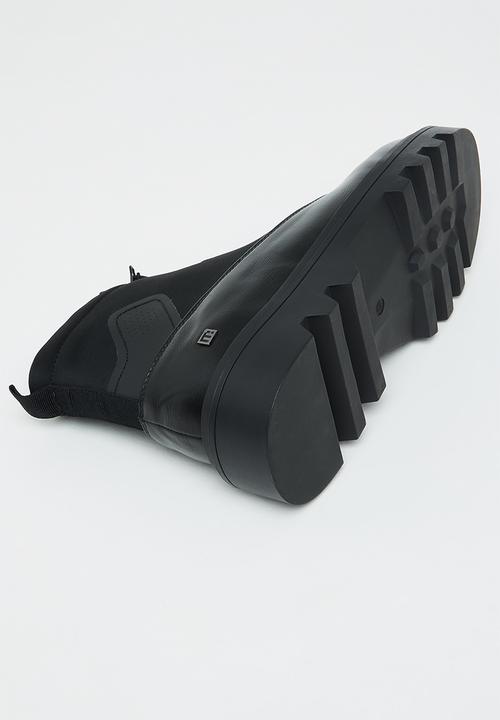 Vinchey 9 leather lycra - black