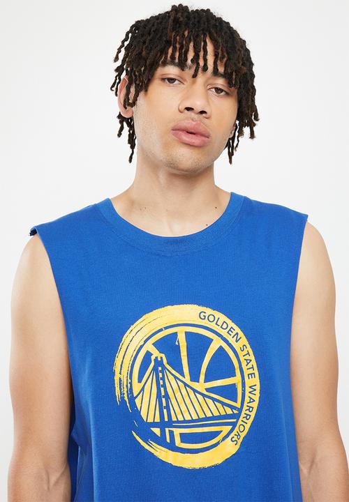 NBA - Golden State Warriors core full print tee - blue