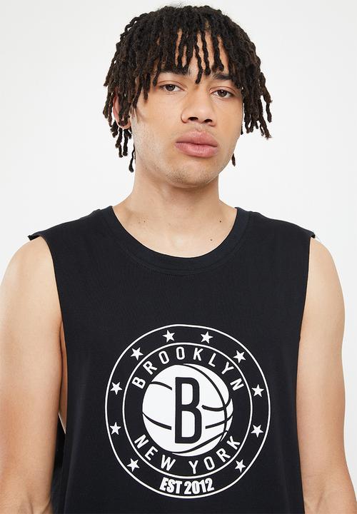 NBA - Brooklyn Nets fashion print T-shirt - black