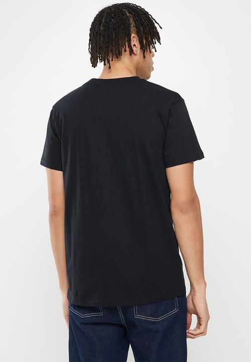NBA - Brooklyn Nets core badge print tee - black