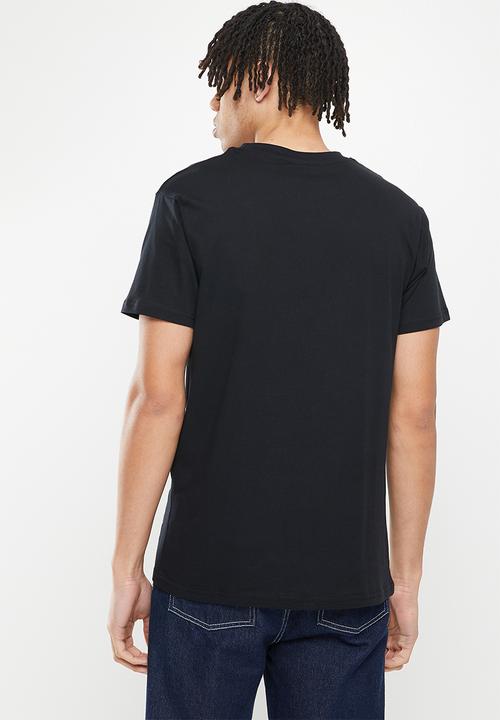 NBA - Chicago Bulls core badge print tee - black