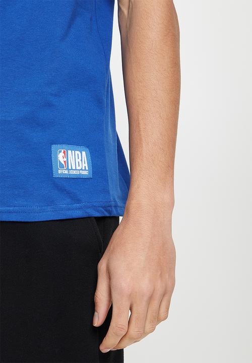 NBA - Golden State Warriors core badge print tee - blue