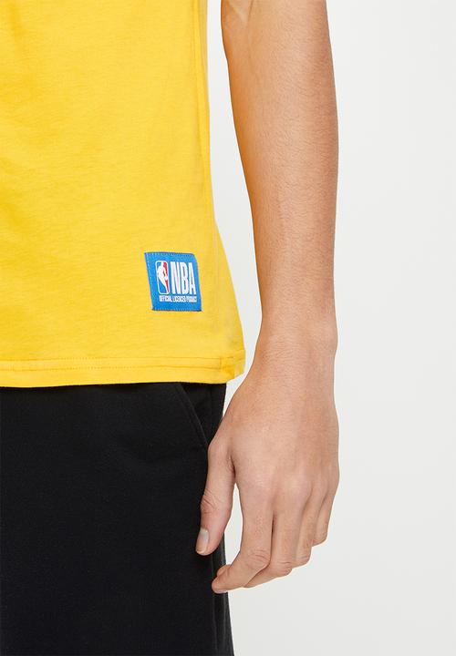 NBA - LA Lakers core badge print tee - yellow