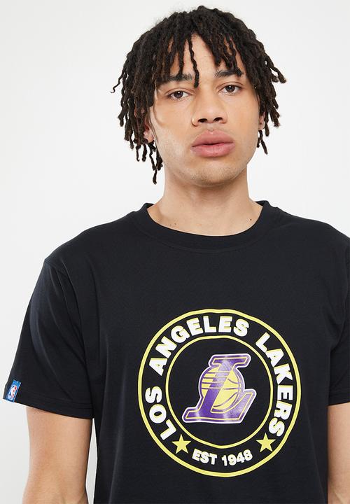 NBA - LA Lakers core badge print tee - black