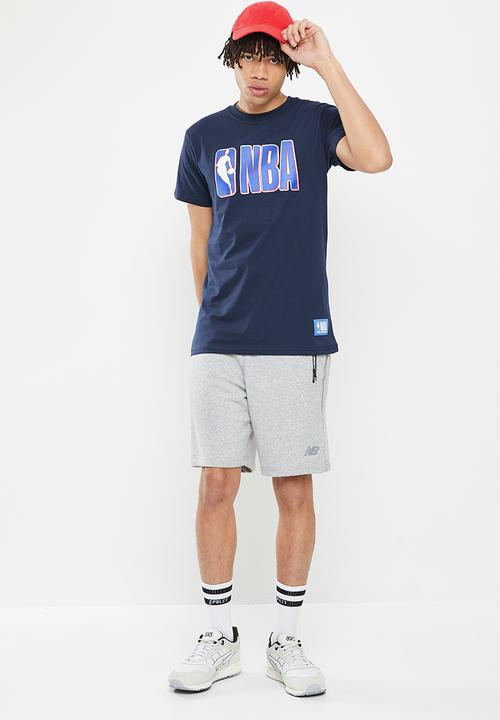 NBA - NBA core badge print tee - navy