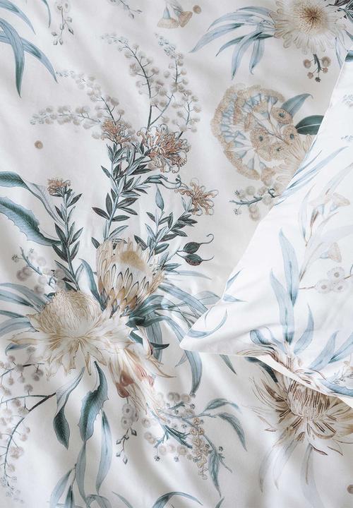 Linen House - Nella duvet cover set - storm