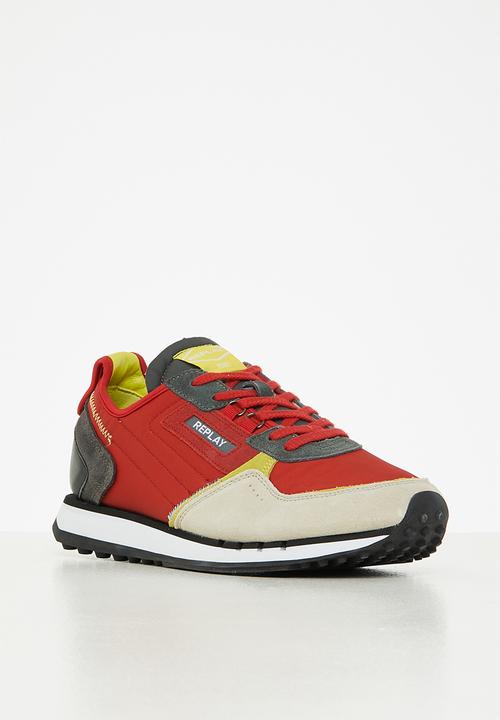 Replay - Drum wave 2 - 169 red dk grey
