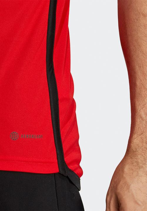adidas Performance - Belgium  Home Soccer WC 22 Jersey- red & black