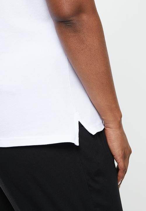 POLO - Plus margot short sleeve  essential golfer - white