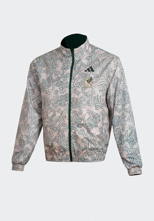 adidas Performance - Mexico WC Anthem Jacket  - collegiate green & wonder white