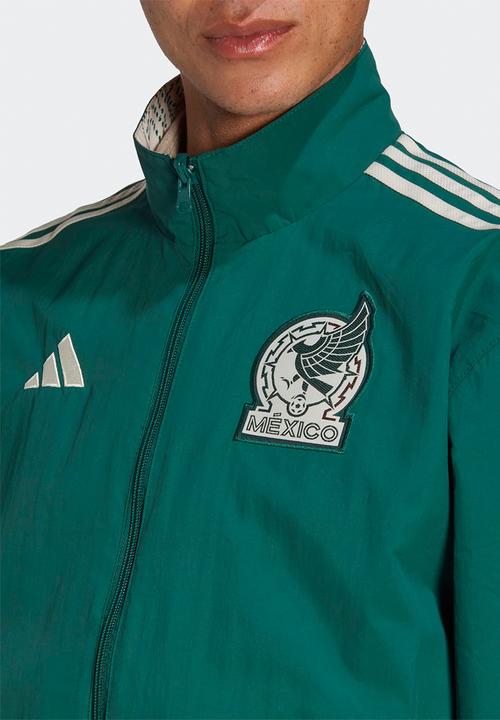 adidas Performance - Mexico WC Anthem Jacket  - collegiate green & wonder white
