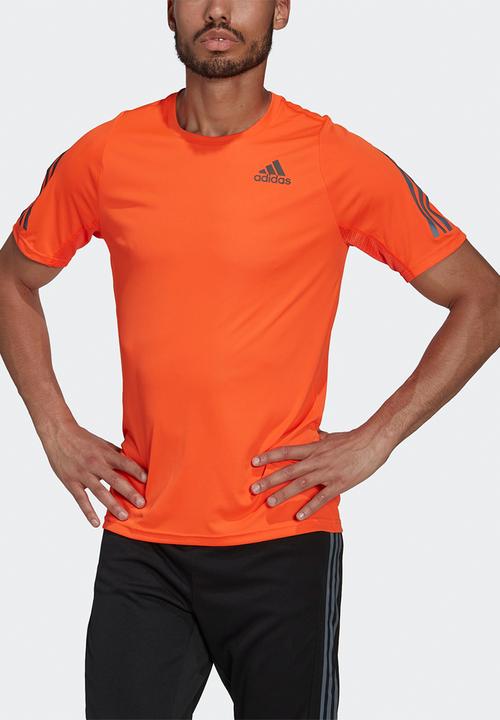 adidas Performance - Run icon tee - impact orange