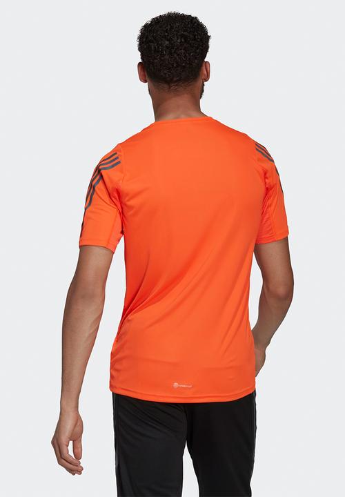 adidas Performance - Run icon tee - impact orange