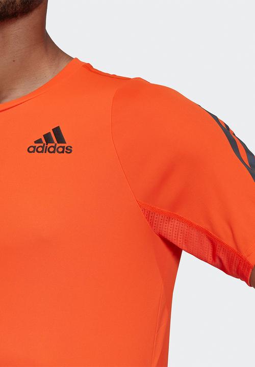 adidas Performance - Run icon tee - impact orange