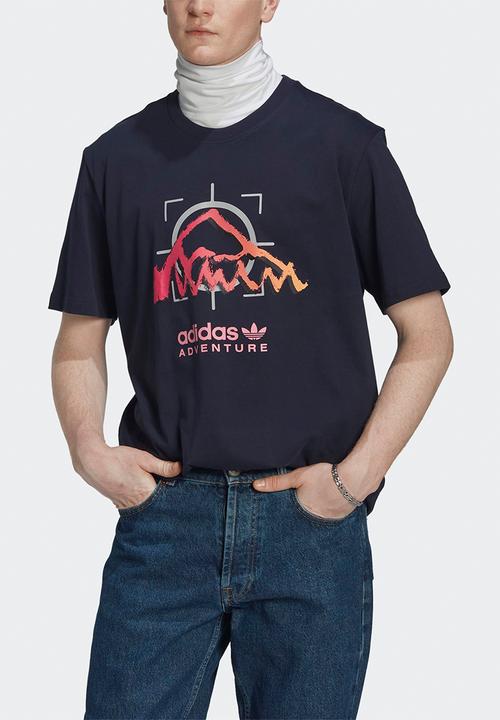 adidas Originals - Adventure Ride tee - legend ink
