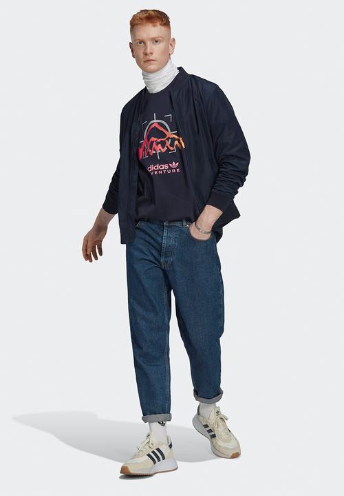 adidas Originals - Adventure Ride tee - legend ink