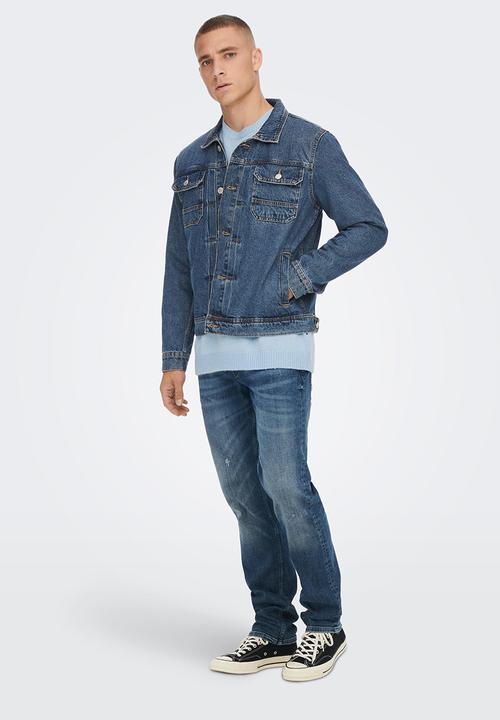 Only & Sons - Onsduke jacket - light blue