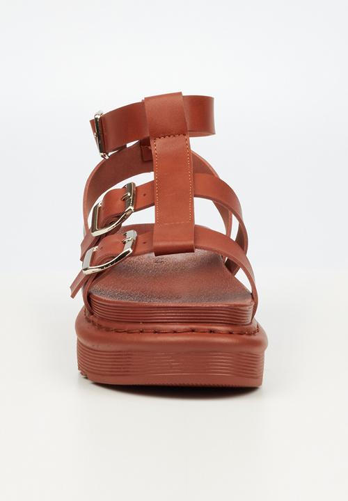 Rock & Co - Rouge 3 chunky flatform sandal - chocolate