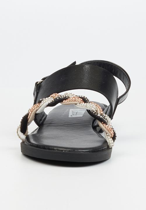 Little Miss Black - G-murano sandal - black
