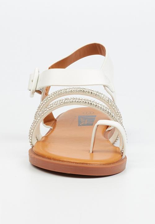 Little Miss Black - G-venice sandal - white