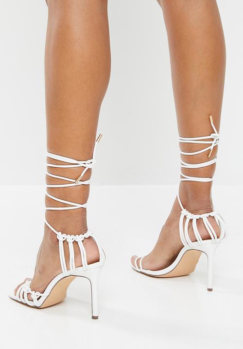 Miss Black - Origin1 stiletto heel - white