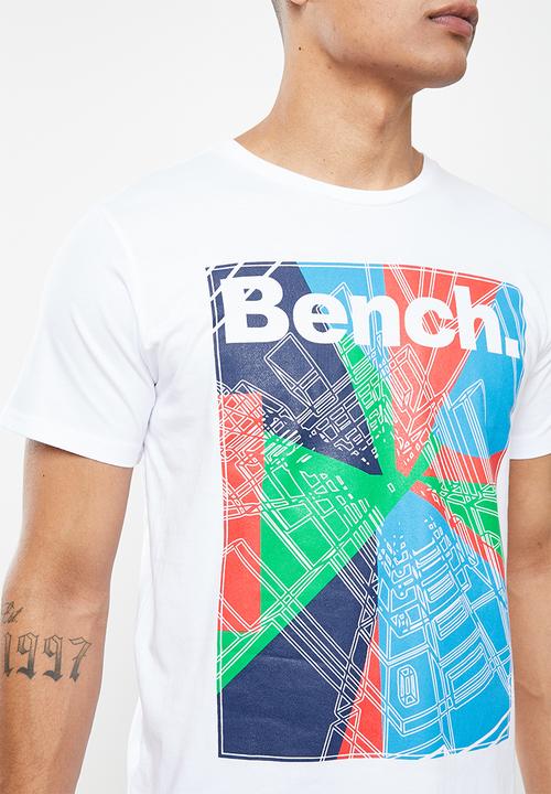 Bench - Prague short sleeve tee - white