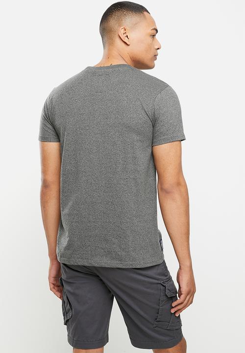 Aca Joe - Aca joe jasper left chest embroidered crew tee - castle rock